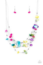 Load image into Gallery viewer, Prismatic Pebbles Multi Necklace
