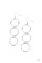 Load image into Gallery viewer, Refined Society White Earrings
