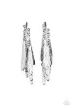 Load image into Gallery viewer, Pursuing The Plumes Silver Post Earrings
