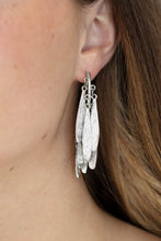 Load image into Gallery viewer, Pursuing The Plumes Silver Post Earrings
