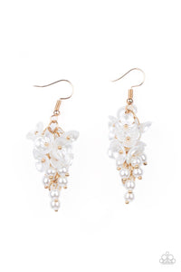 Bountiful Bouquets Gold Earrings