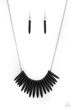 Load image into Gallery viewer, Exotic Edge Black Necklace
