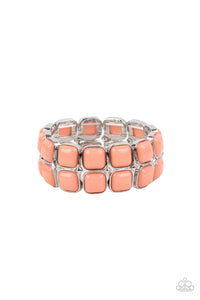 Double The Diva-ttitude Orange Bracelet