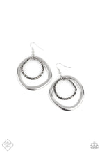 Load image into Gallery viewer, Spinning With Sass Silver Earrings

