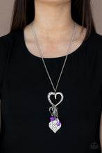 Load image into Gallery viewer, Flirty Fashionista Purple Necklace
