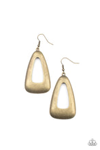 Load image into Gallery viewer, Irresistibly Industrial Brass Earring
