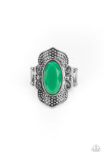 Load image into Gallery viewer, Taj Mahal Trendsetter Green Ring
