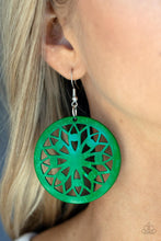 Load image into Gallery viewer, Ocean Canopy Earring Green
