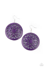 Load image into Gallery viewer, Ocean Canopy Purple Earring
