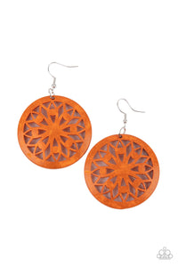 Orange Canopy Orange Earring