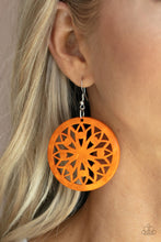 Load image into Gallery viewer, Orange Canopy Orange Earring
