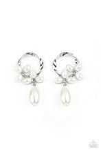 Load image into Gallery viewer, Elegant Expo White Post Earrings
