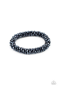 Wake Up And Sparkle Blue Bracelet