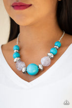 Load image into Gallery viewer, Daytime Drama Teal Necklace
