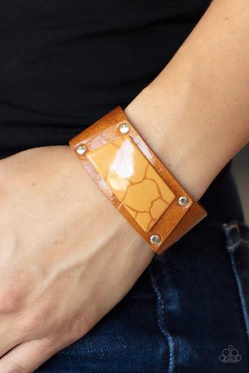 Geo-Glamper Brown Urban Bracelet