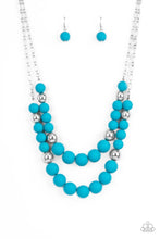 Load image into Gallery viewer, Vivid Vanity Blue Necklace
