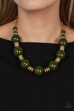 Load image into Gallery viewer, Race to the POP Green Necklace
