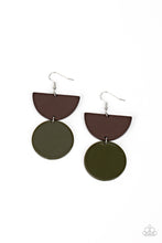 Load image into Gallery viewer, Beach Bistro Green Earring
