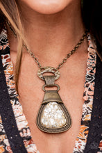 Load image into Gallery viewer, Rodeo Royale Brass Necklace
