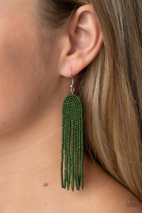 Right As Rainbow Green Earring