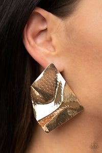 Modern Maverick Gold Earring