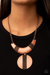 Metallic Enchantress Copper Necklace