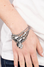 Load image into Gallery viewer, Token Trek Silver Bracelet
