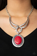 Load image into Gallery viewer, Divide and RULER Red Necklace
