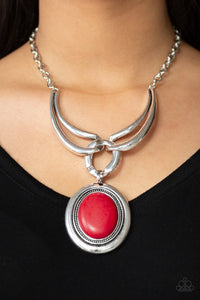 Divide and RULER Red Necklace