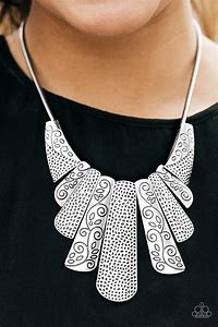 Untamed Silver Necklace