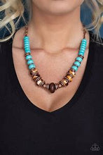 Load image into Gallery viewer, Desert Tranquillity Blue Necklace
