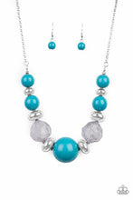 Load image into Gallery viewer, Daytime Drama Teal Necklace
