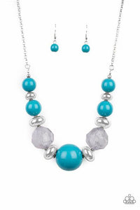 Daytime Drama Teal Necklace