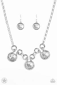 Hypnotized Silver Necklace