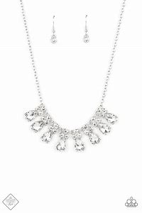 Sparkly Ever After White Necklace