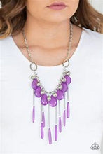 Load image into Gallery viewer, Roaring Riviera Purple Necklace
