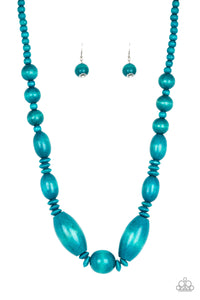 Summer Breezin' Blue Necklace