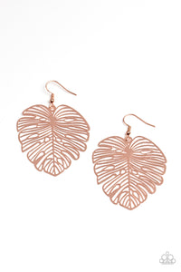 Palm Palmistry Copper Earring