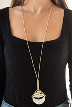 Load image into Gallery viewer, Beach Beam Gold Necklace
