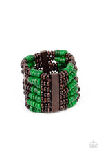 Load image into Gallery viewer, Vacay Vogue Green Bracelet
