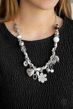 Load image into Gallery viewer, Charmed I&#39;m Sure White Necklace
