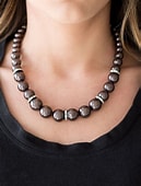 Load image into Gallery viewer, You Had Me At Pearls Black Necklace
