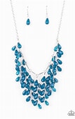 Load image into Gallery viewer, Garden Fairytale Blue Necklace
