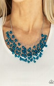 Load image into Gallery viewer, Garden Fairytale Blue Necklace
